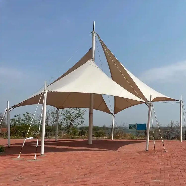 怀宁县膜结构景观棚