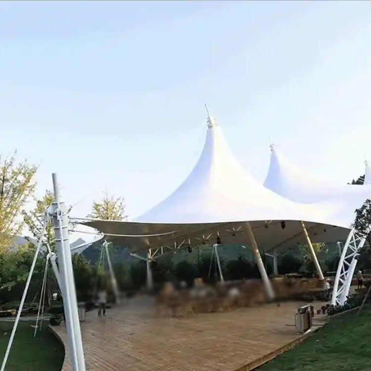 怀宁县膜结构景观棚